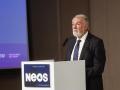 El exministro de Interior y parte de la fundación Jaime Mayor Oreja participa en un coloquio organizado por la fundación NEOS