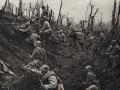 Trincheras en Francia durante la Primera Guerra Mundial