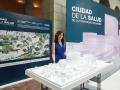 Ayuso en la presentación de la Ciudad de la Salud