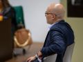 (Foto de ARCHIVO)
El periodista acusado de una agresión sexual, Saül Gordillo, durante el juicio en la Ciutat de la Justicia, a 12 de noviembre de 2024, en Barcelona, Cataluña (España). El acusado, periodista de Catalunya Ràdio y de la Agencia Catalana de Noticies, se enfrenta a una pena de dos años de libertad vigilada y 9.000 euros de multa por agredir sexualmente a una periodista del diario digital 'El Principal', además se encuentra a la espera de otro juicio por una agresión a otra periodista en una discoteca.

Lorena Sopêna.POOL / Europa Press / Europa Press
12/11/2024