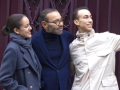 Rey de Marruecos con sus hijos