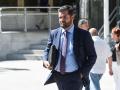 El presidente de Iustitia Europa, Luis María Pardo, a su salida de los juzgados de Plaza de Castilla
