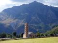 Iglesia de Sant Climent de Taüll, tal vez la más conocida de la Vall de Boí