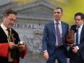 Álvaro García Ortiz, Pedro Sánchez, Óscar López y Pilar Sánchez Acera