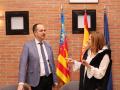 Pilar Bernabé, en su vista a Aldaya, el 3 de enero de 2023