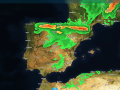 Nieve acumulada hasta el próximo martes
