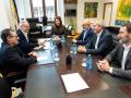 Reunión por la alianza entre Aira y García Baquero