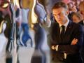 El presidente francés, Emmanuel Macron, visita el museo Maraya