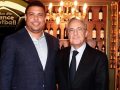 Florentino Pérez, presidente del Real Madrid y Ronaldo Nazario