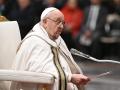 El Papa Francisco en la ceremonia en el que ha creado 21 nuevos cardenales