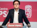 El nuevo secretario general del PSOE de Madrid, Óscar López