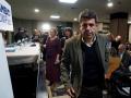 Mazón, a su llegada a la Junta Directiva Autonómica del PPCV