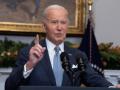 El presidente de Estados Unidos, Joe Biden, habla sobre la situación en Siria en la Sala Roosevelt de la Casa Blanca
