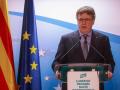 El presidente de Junts per Catalunya (Junts per Catalunya), Carles Puigdemont