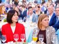Diana Morant y Pilar Bernabé, en un acto en Alicante