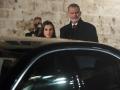 Los Reyes, Don Felipe y Doña Letizia, a su llegada a la catedral de Valencia