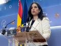 La portavoz de Vox en el Congreso, Pepa Millán