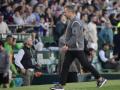 Hansi Flick se marchó expulsado del partido ante el Betis