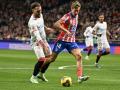 Marcos Llorente, en el partido del Atlético ante el Sevilla