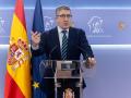 El portavoz del PSOE en el Congreso, Patxi López