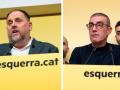 Oriol Junqueras y Xavier Godàs, candidatos a presidir ERC