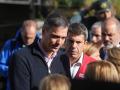 Pedro Sánchez y Carlos Mazón, tras una reunión del CECOPI por la dana de Valencia