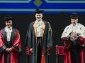 El Rey, durante su investidura como doctor honoris causa por la Universidad Federico II de Nápoles