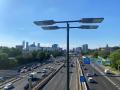 La M-30 a cielo abierto en Madrid