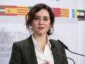La presidenta de la Comunidad de Madrid, Isabel Díaz Ayuso, en la Conferencia de Presidentes