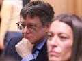 Carles Puigdemont y su portavoz en el Congreso, Míriam Nogueras