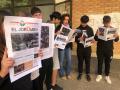 Presentación del diario en homenaje a las víctimas de la dana escrito por alumnos de secundaria en Valencia