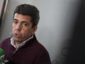 El presidente de la Generalitat, Carlos Mazón, ofrece declaraciones a los medios tras una reunión de la mesa de Agricultura, a 12 diciembre de 2024, en Valencia, Comunidad Valenciana (España). El fin de la reunión es reconstruir el campo dañado por la riada del pasado 29 de octubre.

Jorge Gil / Europa Press
12 DICIEMBRE 2024;AGRICULTURA;DANA
12/12/2024