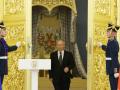 El presidente de Rusia, Vladimir Putin, en el Kremlin en Moscú