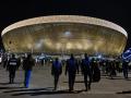 Así lucen los aledaños del Lusail Stadium