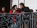 La presidenta de la Comunidad de Madrid, Isabel Díaz Ayuso junto al cantante David Bisbal