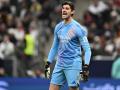 Thibaut Courtois da órdenes en la final de la Copa Intercontinental