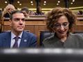 Pedro Sánchez con María Jesús Montero