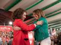 María Jesús Montero y Susana Díaz, en un acto del PSOE en Sevilla en 2019