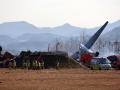 Un avión con 181 pasajeros a borde se ha estrellado en Corea del Sur