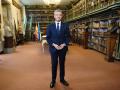 El presidente de la Xunta de Galicia, Alfonso Rueda, en su discurso de fin de año