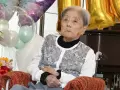 Imagen de Tomiko Itooka al cumplir sus 116 años