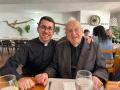 El sacerdote más joven y el más anciano de Menorca: Jaume Denclar y Guillermo Pons