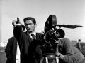 Pier Paolo Pasolini durante el rodaje de La Ricotta en 1962