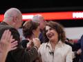 María Jesús Montero saluda a Manuel Chaves en el reciente congreso federal del PSOE, celebrado en Sevilla
