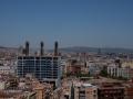 Vista de Barcelona desde el mirador del Poble Sec, en una imagen de archivo
