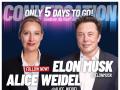 Entrevista de Elon Musk a Alice Weidel
