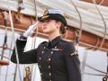 La Princesa Leonor ha subido a bordo del buque como una guardiamarina más. Le esperan 5 meses de travesía