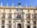 Fachada del Tribunal Superior de Justicia de Andalucía.