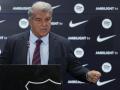 Joan Laporta defendió su gestión en rueda de prensa