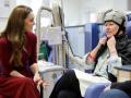 The Princess of Wales talks with Katherine Field during a visit to the Royal Marsden Hospital, London, where she received her cancer treatment, to personally thank staff for her care. The Prince and Princess of Wales have become Joint Patrons of The Royal Marsden NHS Foundation Trust, the specialist cancer hospital which treats over 59,000 NHS and private patients every year. Picture date: Tuesday January 14, 2025.